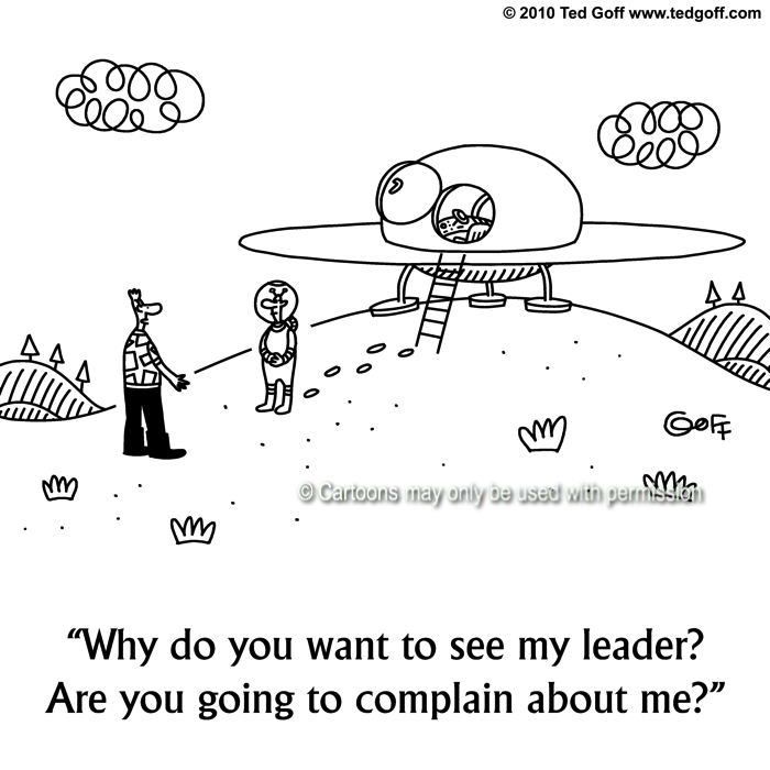 Cartoon about general