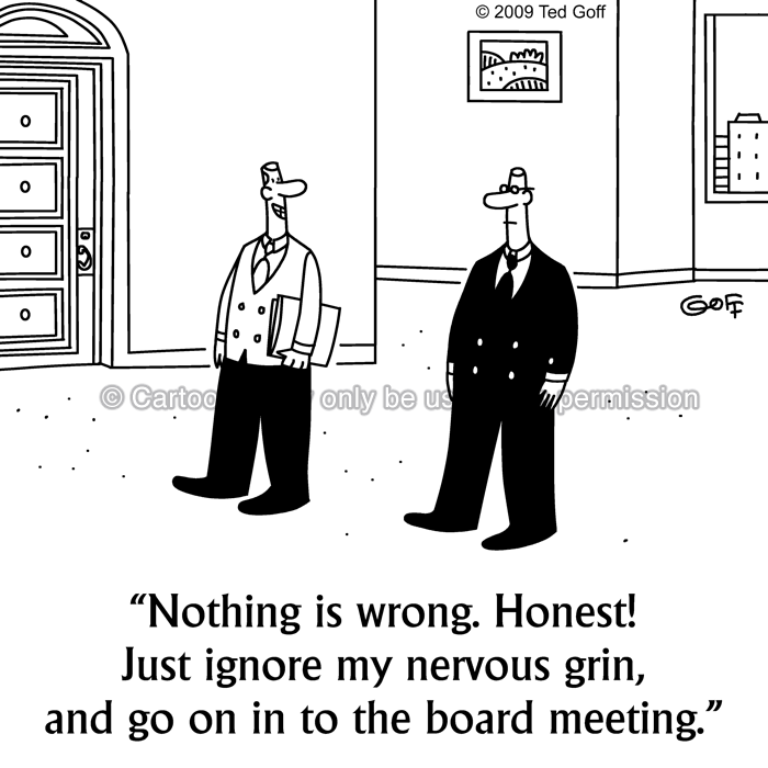 Cartoon about management