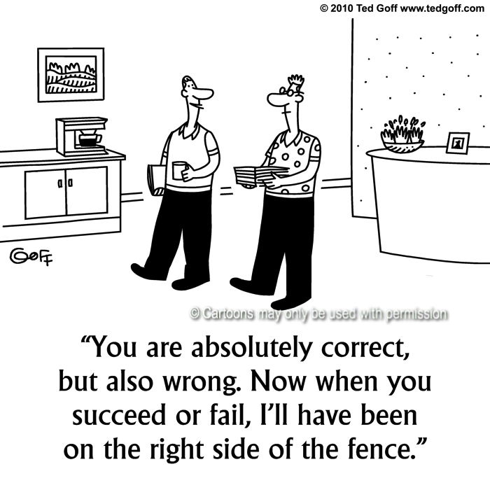 Cartoon about general