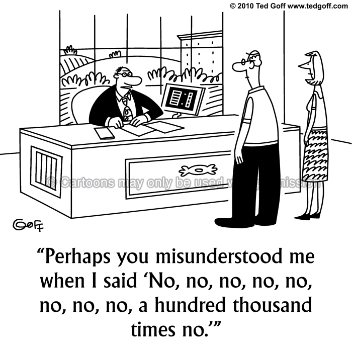 Cartoon about management