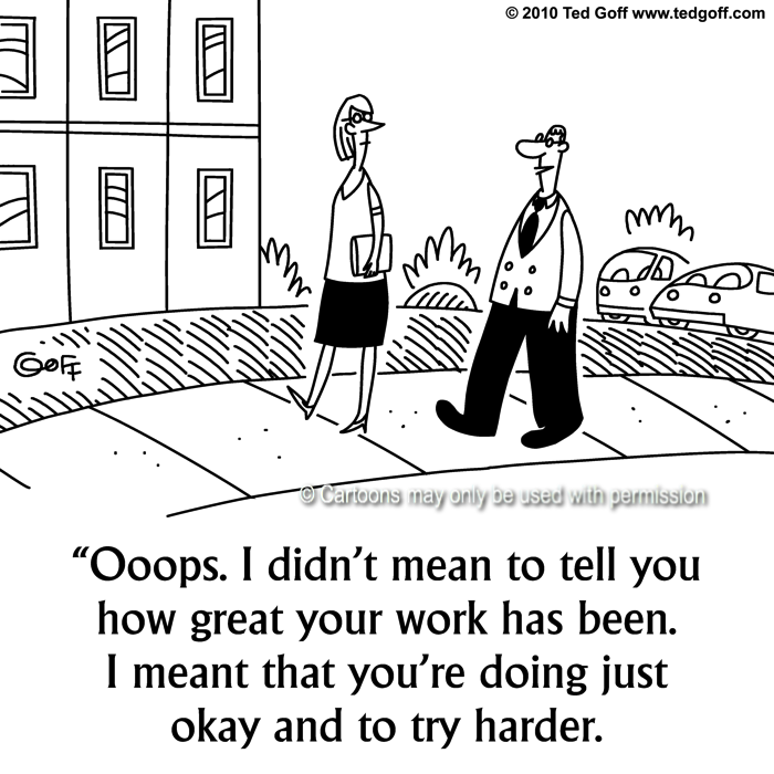 Cartoon about management