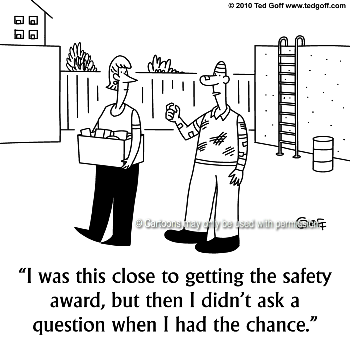 Cartoon about safety