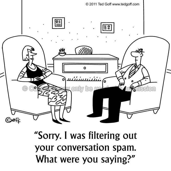 Cartoon about office