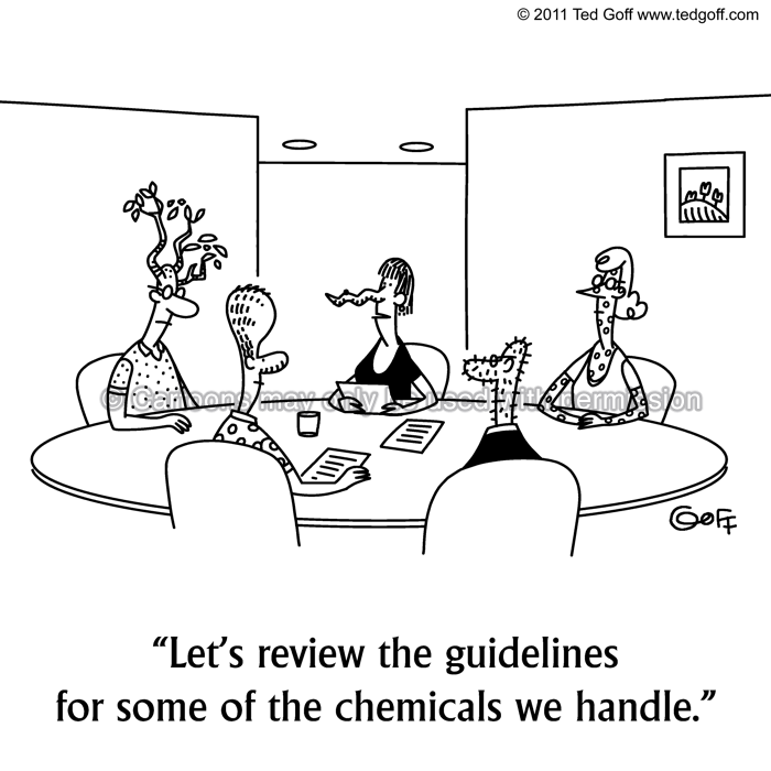 Cartoon about safety