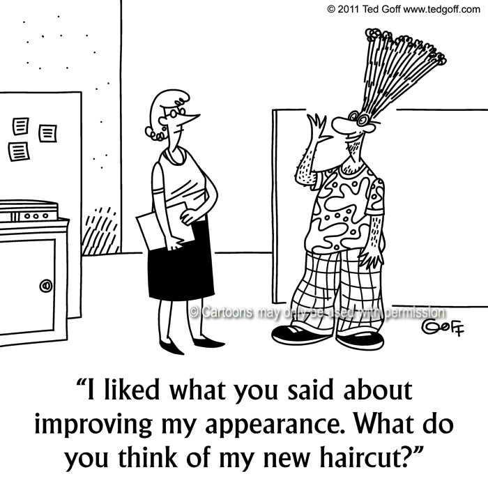 Cartoon about office