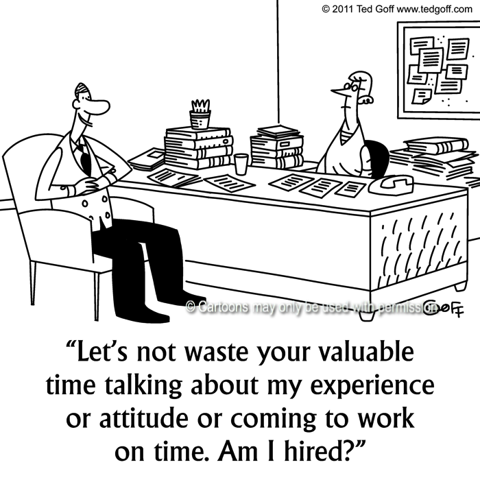 Cartoon about management