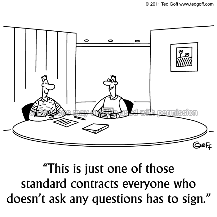 Cartoon about general