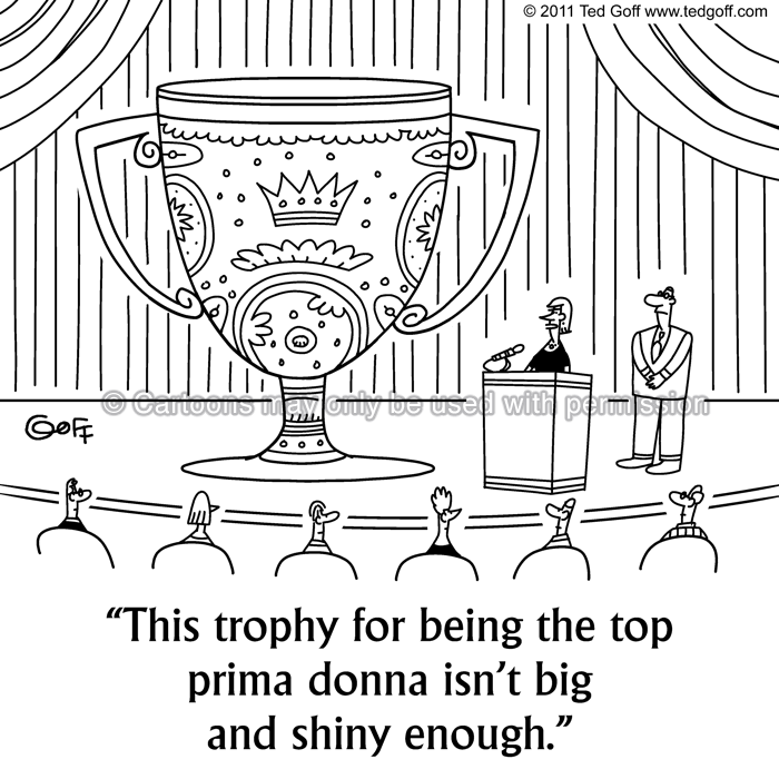 Cartoon about office