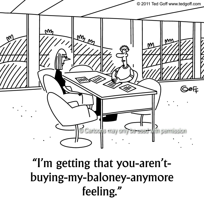 Cartoon about office