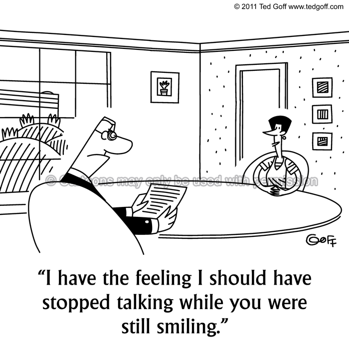 Cartoon about office