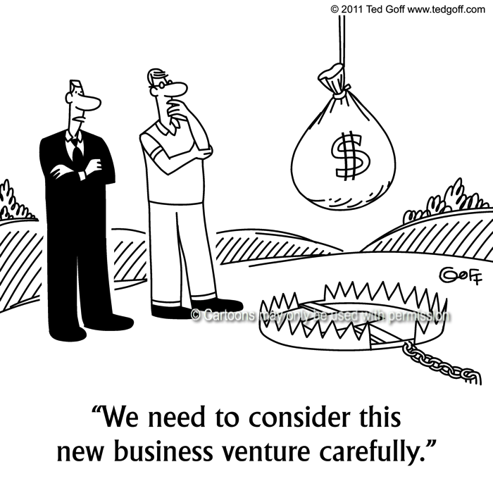 Cartoon about management