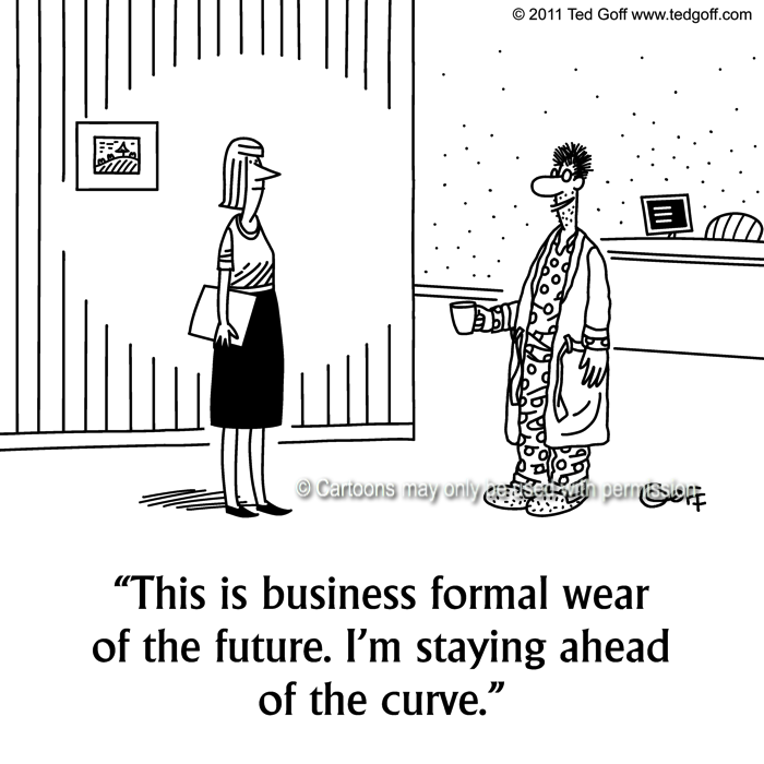 Cartoon about office