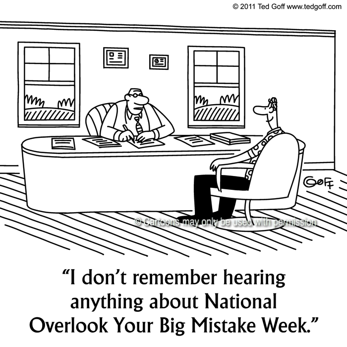 Cartoon about management