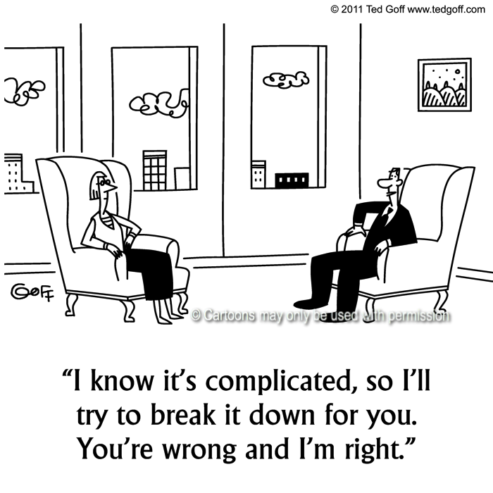 Cartoon about management