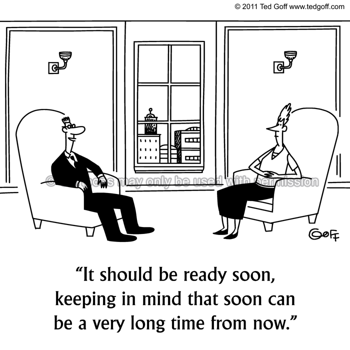 Cartoon about management