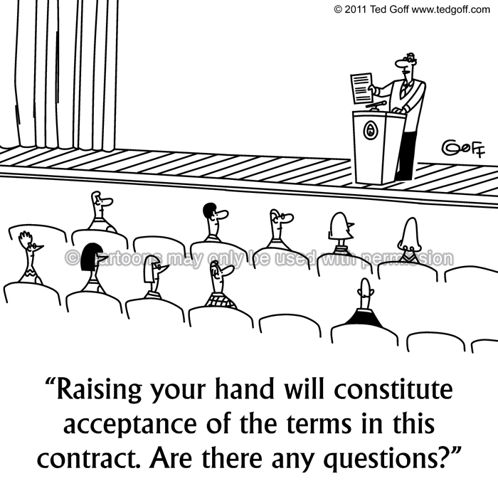 Cartoon about general