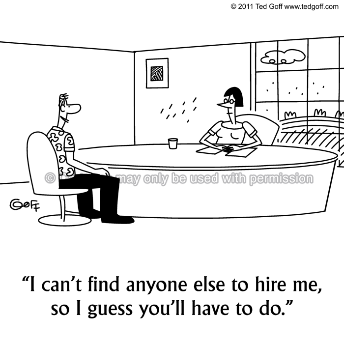 Cartoon about office