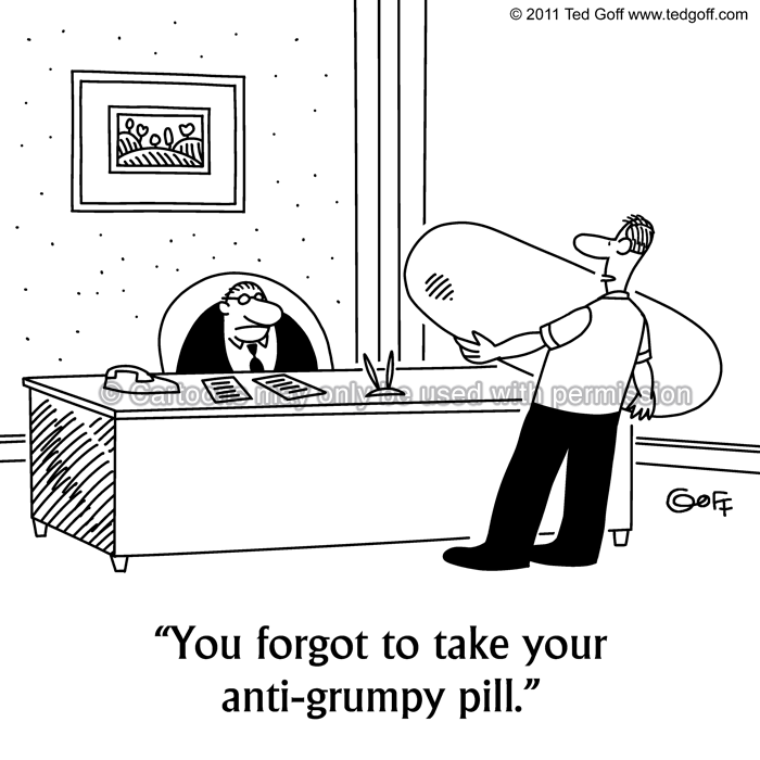 Cartoon about office