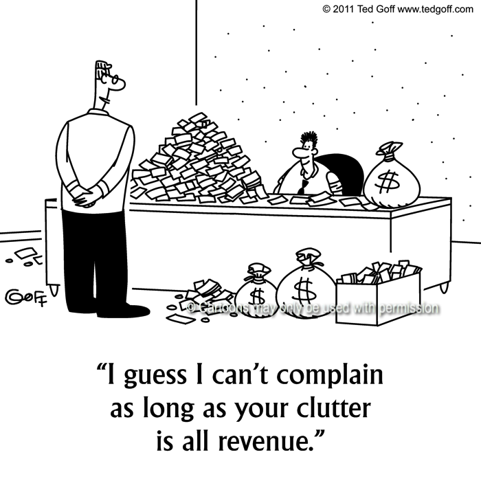 Cartoon about management