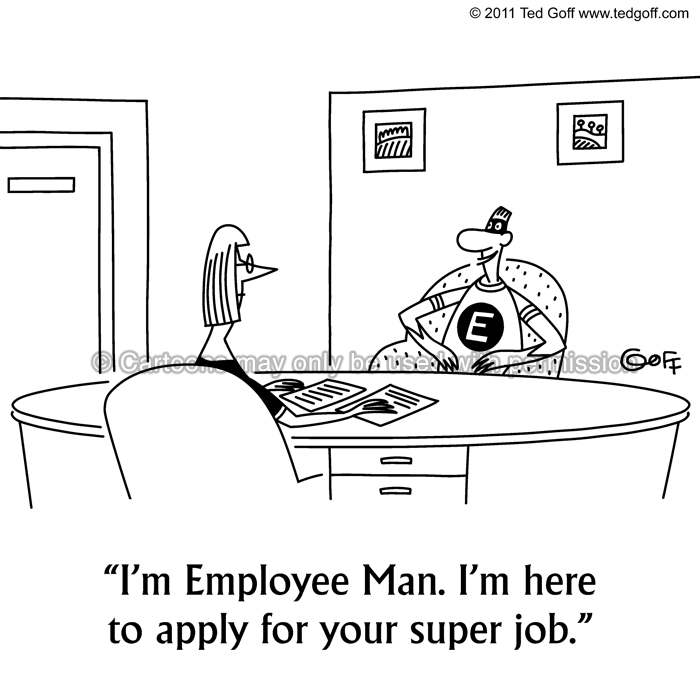 Cartoon about management