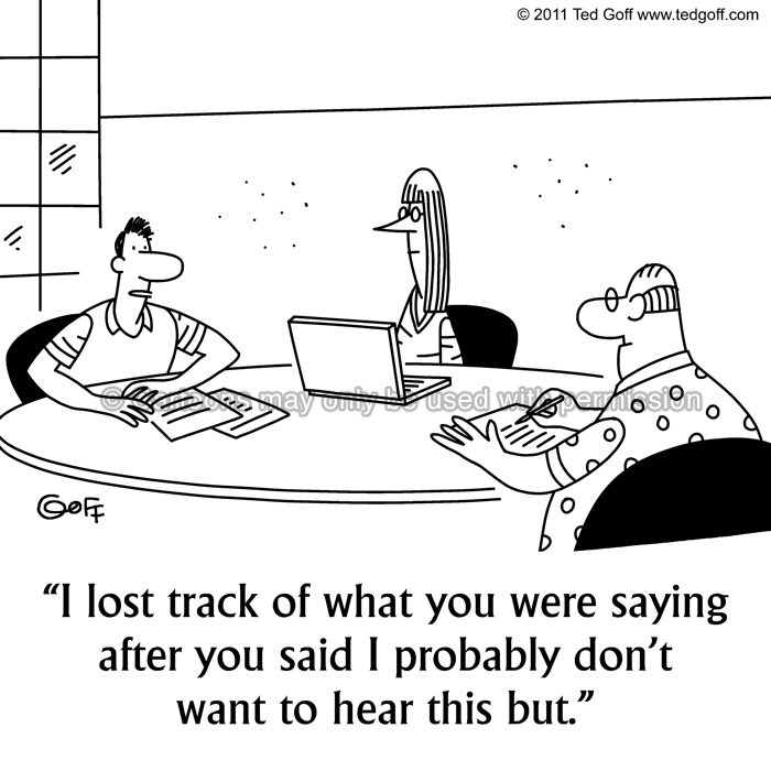 Cartoon about office