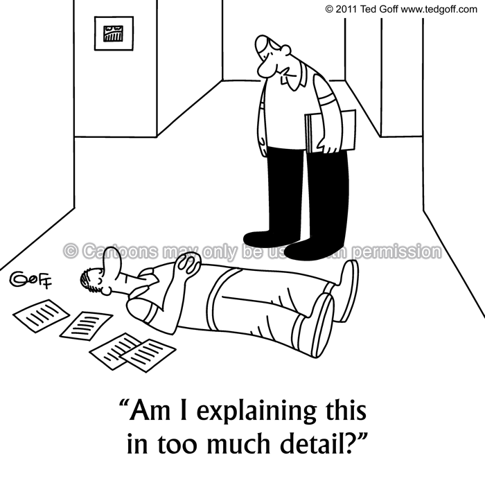 Cartoon about management