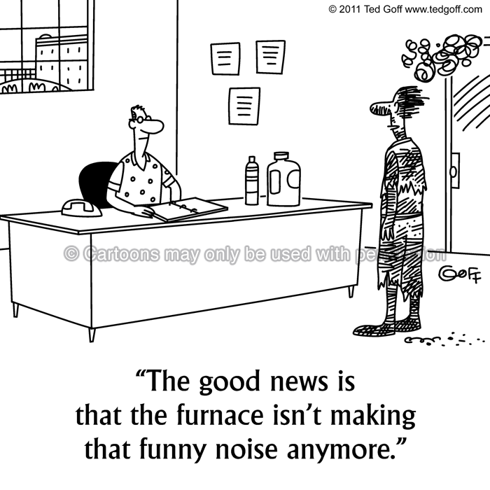 Cartoon about safety