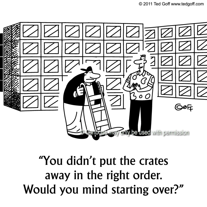 Cartoon about general