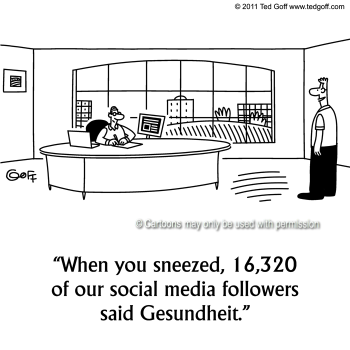 Cartoon about management