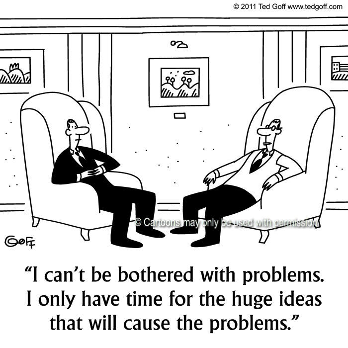 Cartoon about management