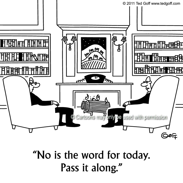 Cartoon about management