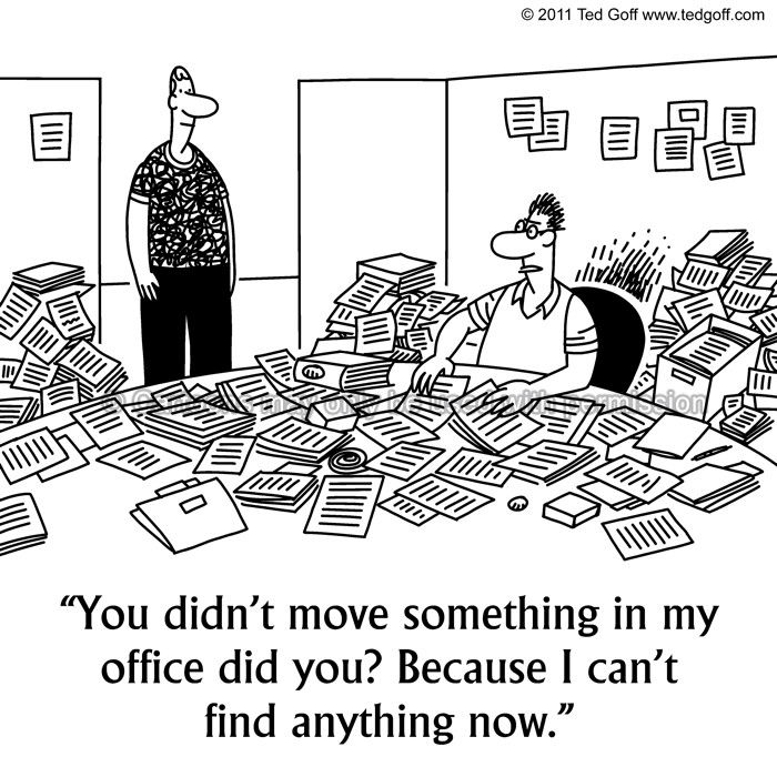 Cartoon about management