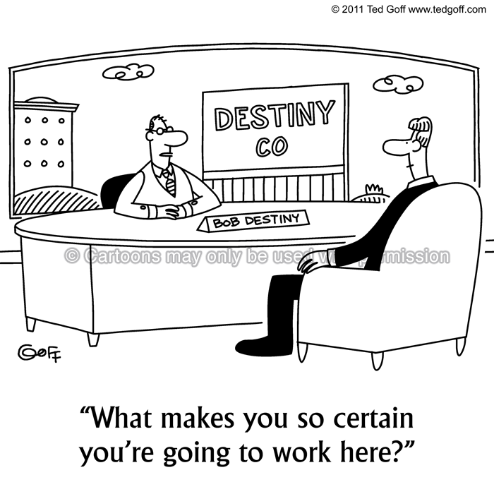 Cartoon about management