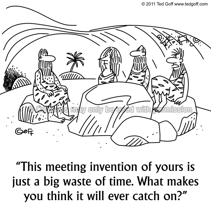 Cartoon about management