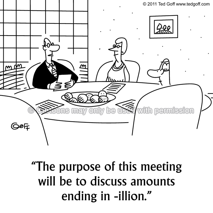 Cartoon about management