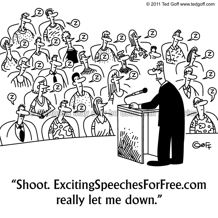 Cartoon about computer