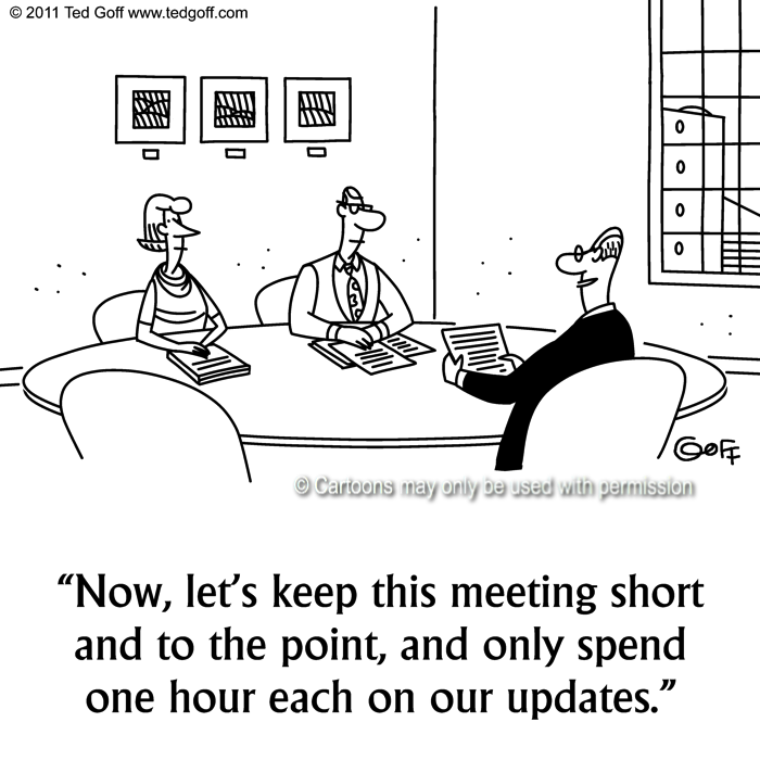 Cartoon about management