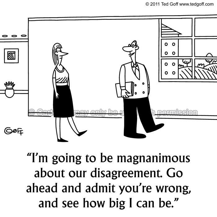 Cartoon about management