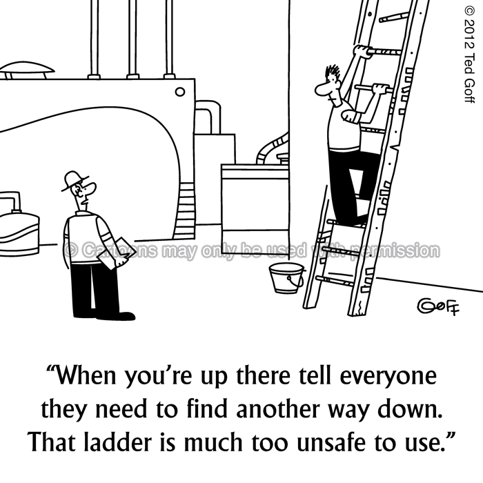 Cartoon about safety