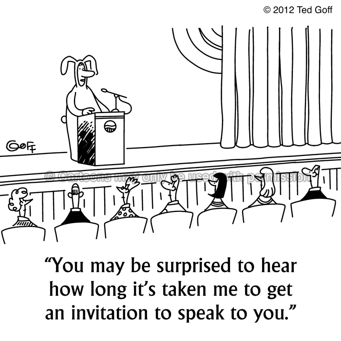 Cartoon about management