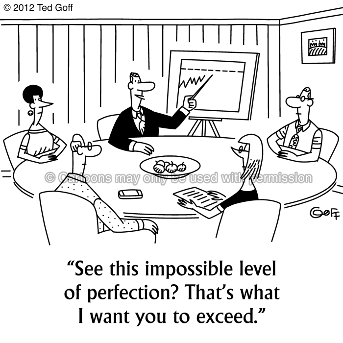 Cartoon about management
