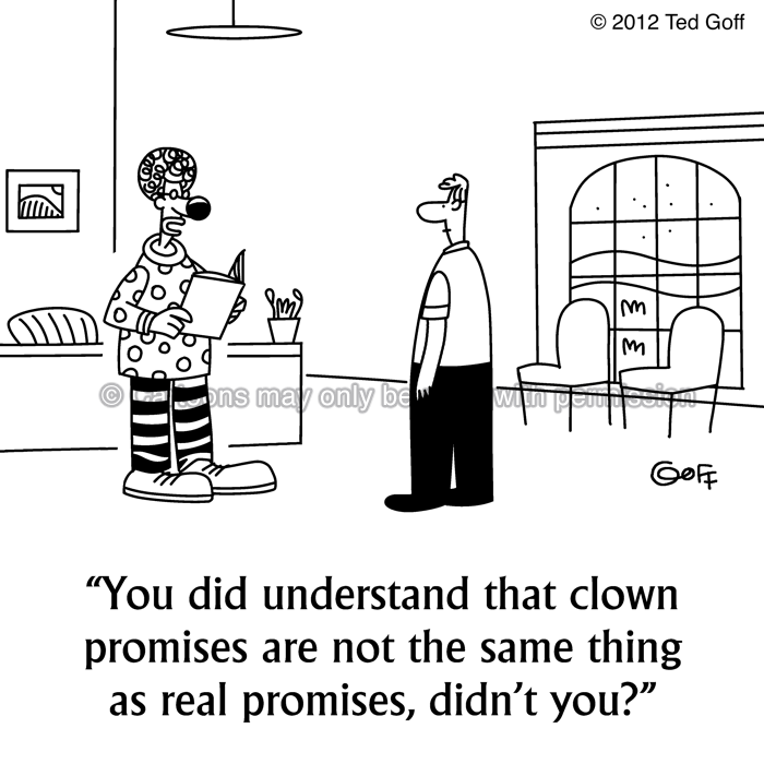 Cartoon about office