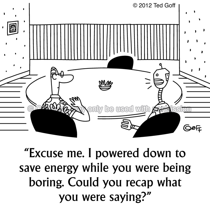 Cartoon about office