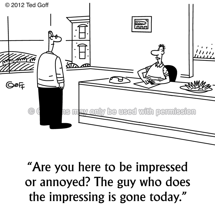 Cartoon about general