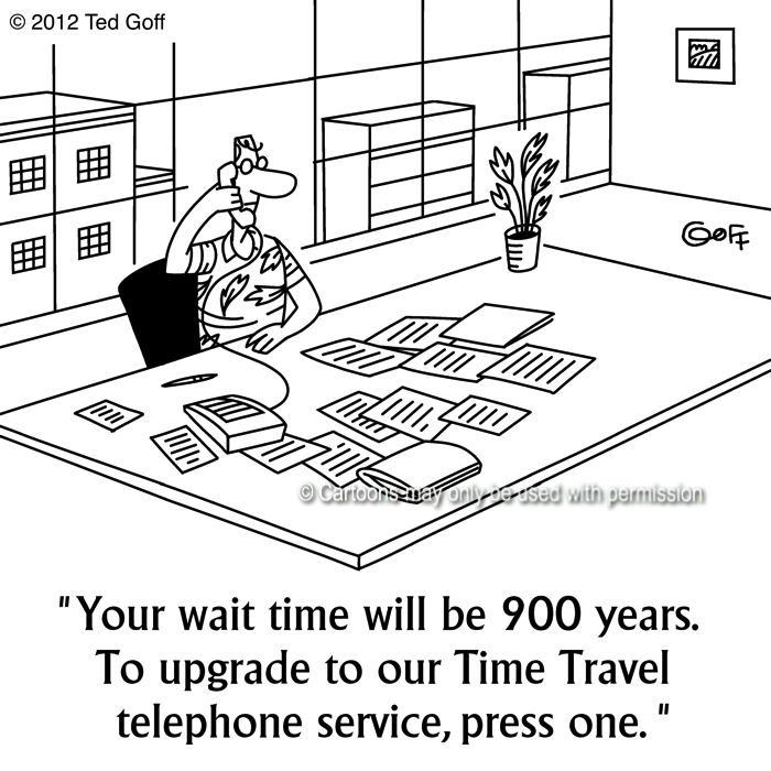 Cartoon about communication