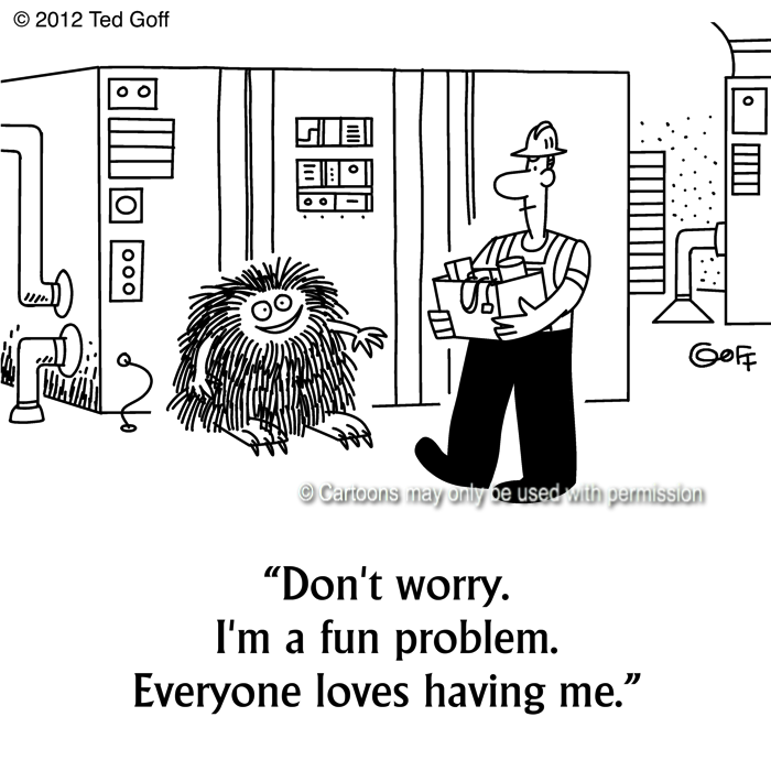 Cartoon about safety