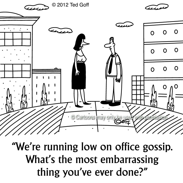 Cartoon about office