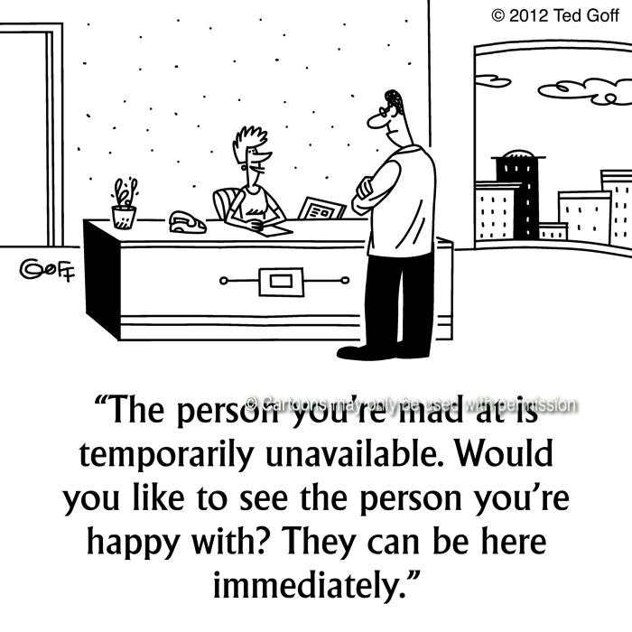 Cartoon about office