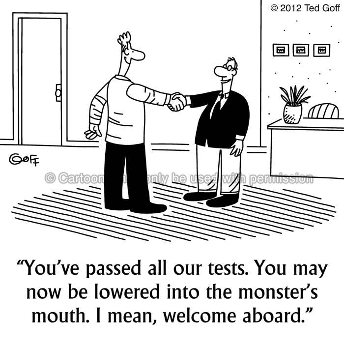 Cartoon about management