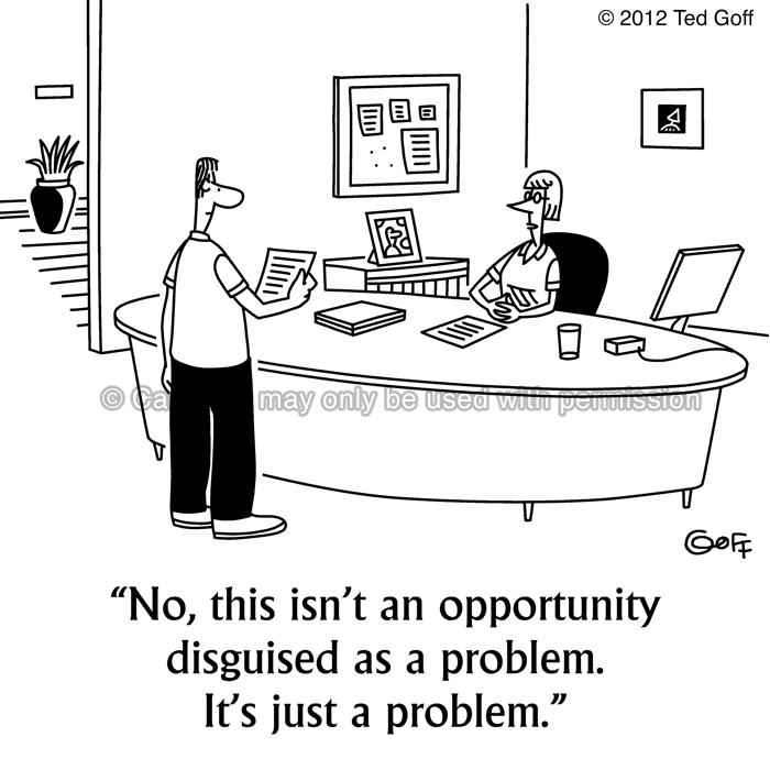 Cartoon about management